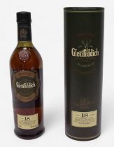 A bottle of Glenfiddich Ancient Reserve Pure Single Malt Scotch Whisky, Aged 18 Years, 70cl, 40%