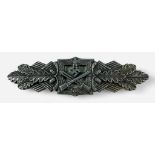 A WWII German Third Reich / Waffen SS Close Combat Clasp, fine cast zinc alloy example,