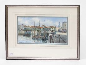 Colin M. Baxter (b.1963), ‘The Bridge Over The Camber, Old Portsmouth, circa 1915,’ signed,