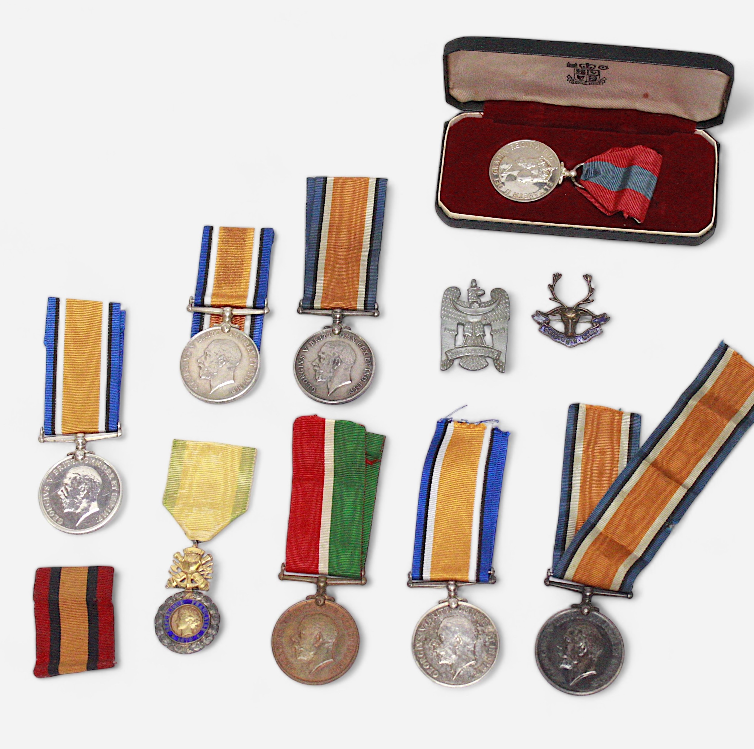 WWI Mercantile Marine Interest: A collection of 10x various WW1 Great War Medals, 7x various - Image 2 of 9