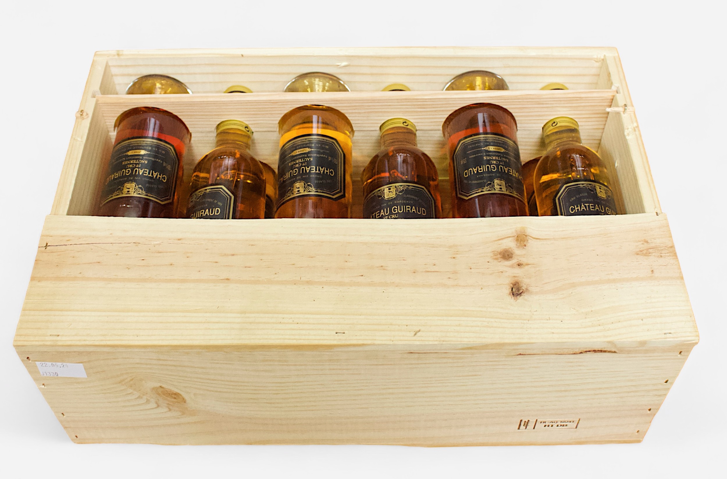 A case of twelve half bottles, 375ml, of Chateau Guiraud Sauternes, 2003 vintage, 1ER Cru Classe ( - Image 2 of 2