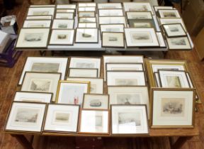 Portsmouth/Gosport/ IOW/ Maritime / Royal Navy Interest. Approximately 102 framed prints, many