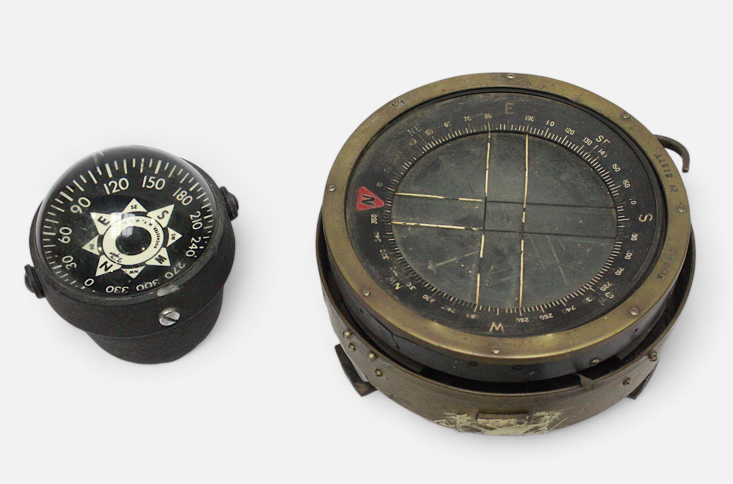 Two WWII RAF/SOE escape and evasion compasses, together with, an RAF aircraft cockpit compass, - Image 2 of 3