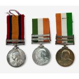 Boer War/ Irish Regiments Interest: A Queen's South Africa Medal with South Africa 1902 Clasp, to