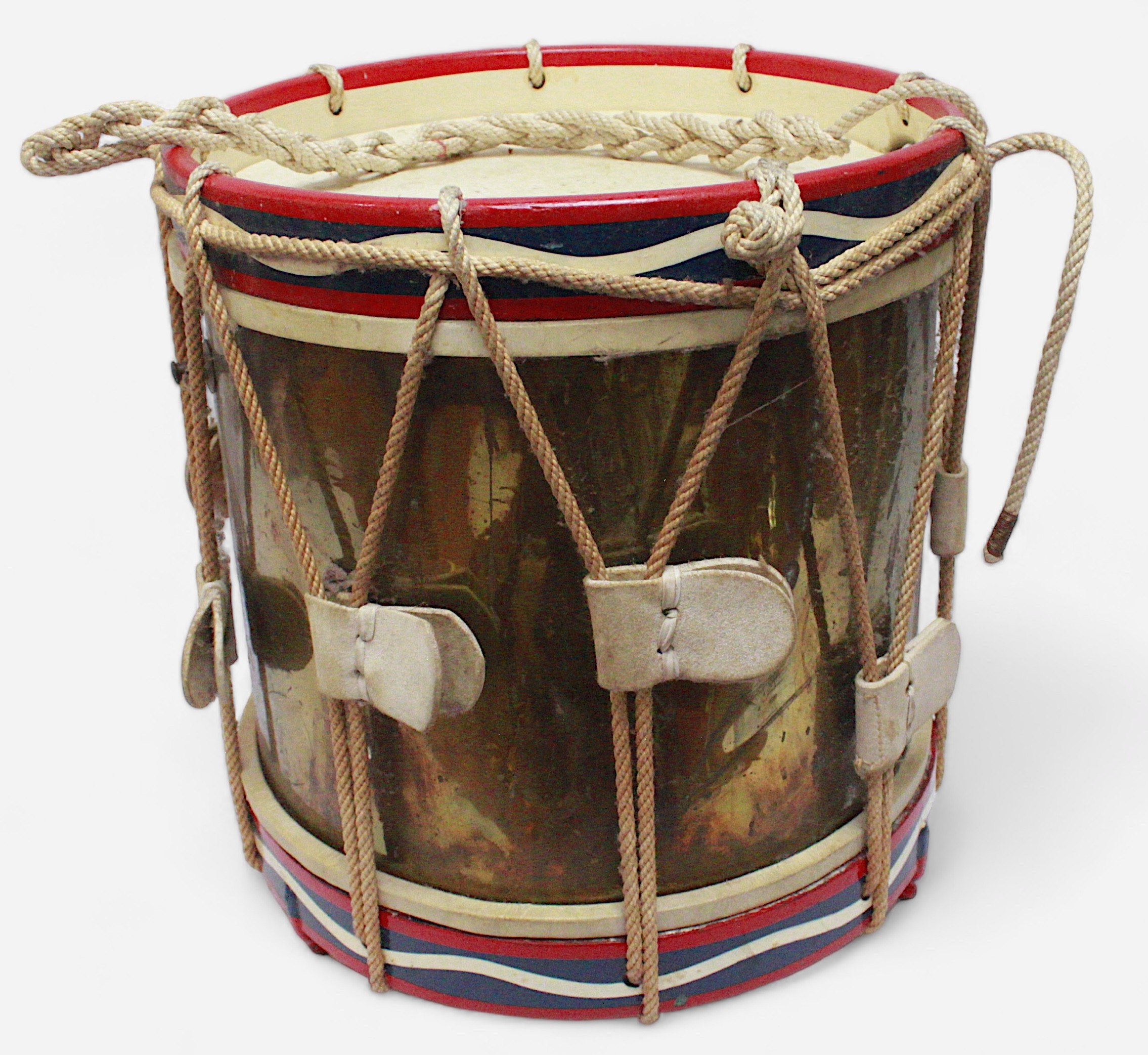 A 20th century Regimental Side Drum for the 1st Battalion Grenadier Guards and painted with Royal - Image 4 of 7