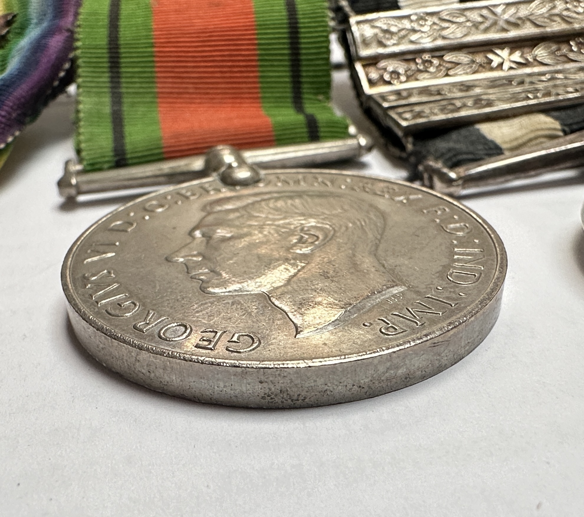 A WW1 & WW2 Surgeon's group to Lieut. H.B. Pierce Royal Welsh Fusiliers comprising British War Medal - Image 6 of 6
