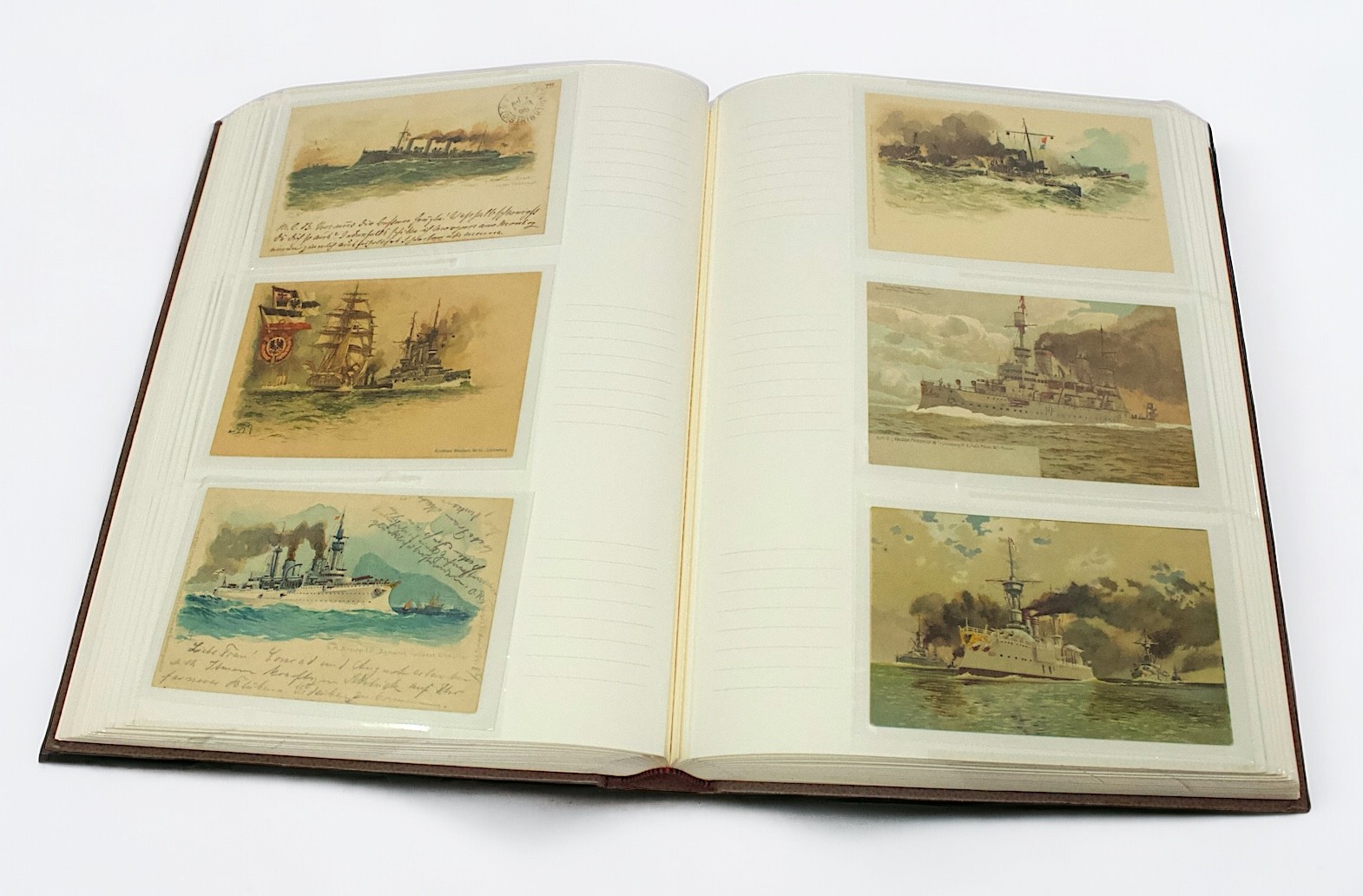 Approximately 217 vintage postcards of Naval Interest, early 20th century, comprising 183x - Image 2 of 4