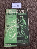 Speedway : Belle Vue v Wembley ACU Cup 25/06/1933