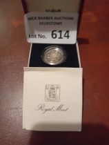 Coins/Banknotes : £1 Silver Proof 1983 Encapsulat