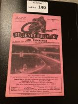 Speedway : Belle Vue v Wimbledon programme 28/07/1