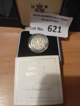 Coins/Banknotes : £1 Silver Proof 1999 Encapsula