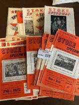 Speedway : Stoke/Hanley programme selection 1951-6