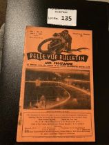 Speedway : Belle Vue v Wimbledon programme 07/07/1