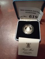 Coins/Banknotes : £1 Silver Proof 1988 Encapsulat