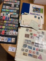 Stamps : Mixed lot inc useful early Eire commems &