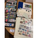 Stamps : Mixed lot inc useful early Eire commems &