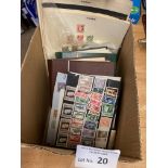 Stamps : AUSTRIA - decent collection in stamp albu