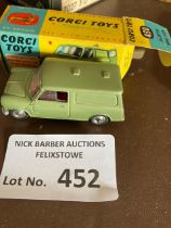 Diecast : Corgi Toys No. 450 Austin mini van boxed