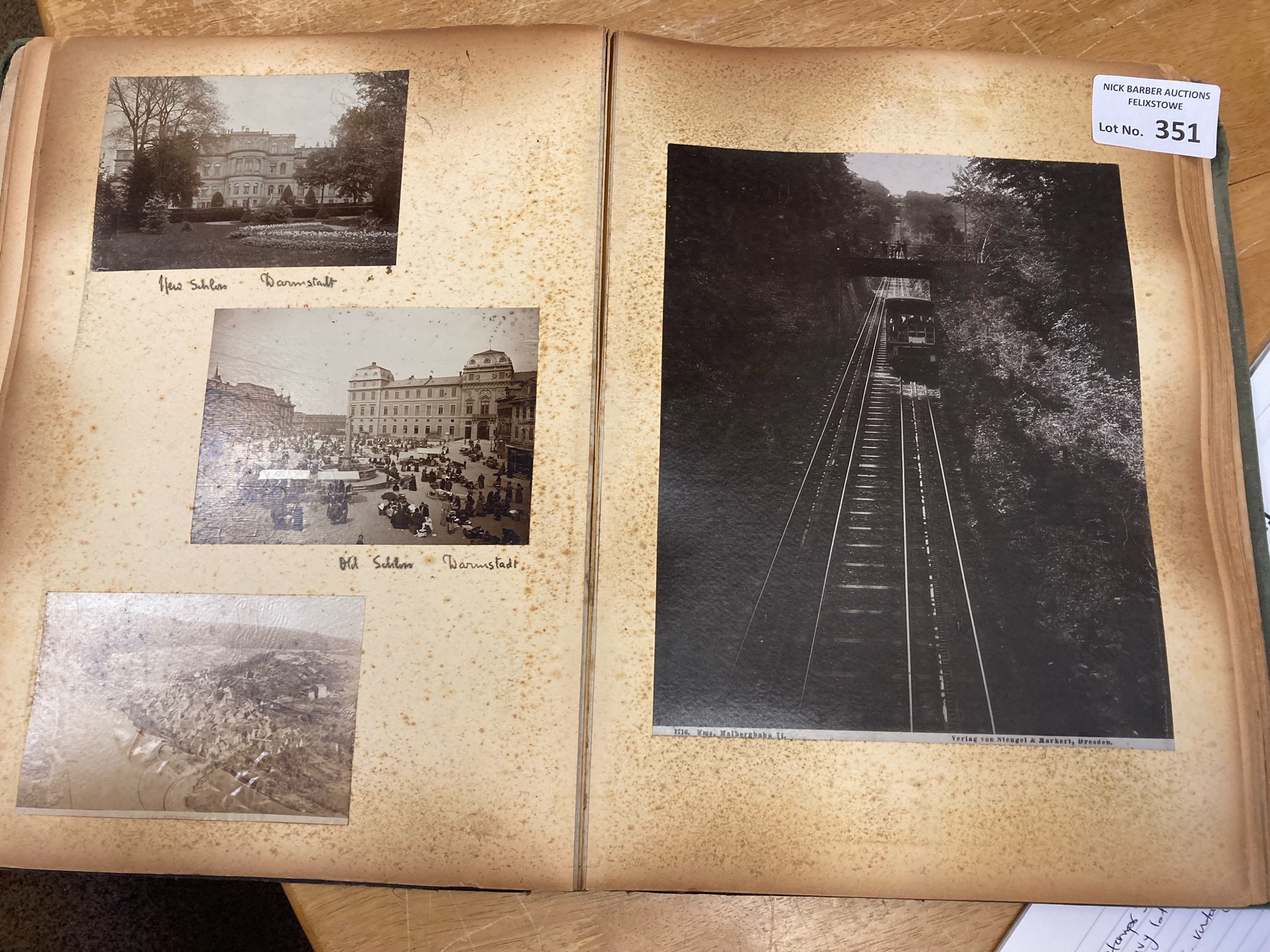 Postcards : Large Album of photographic prints pre - Image 2 of 3