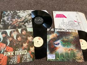 Records : PINK FLOYD album selection early issues
