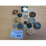 Collectables : Small collection of coins inc UK &