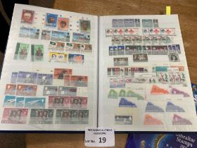 Stamps : GIBRALTAR - album of modern mint in sets/