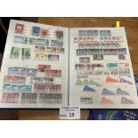 Stamps : GIBRALTAR - album of modern mint in sets/