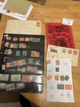 Stamps : CANADA - nice box inc Newfoundland in alb