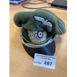 Collectables : Militaria - Officers cap bearing a