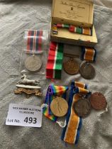 Collectables : WWI/other medals J.66652 J.R.Overend