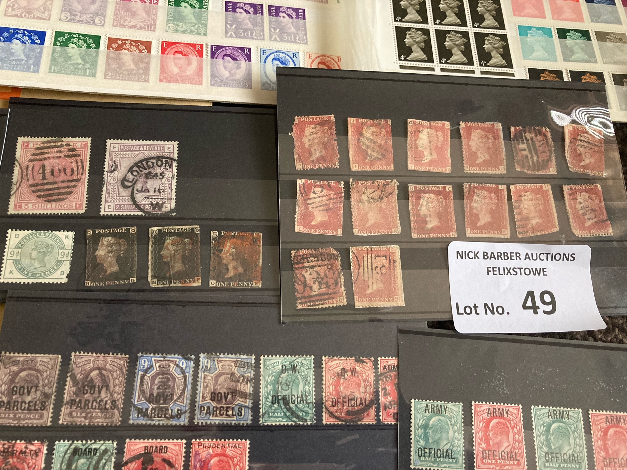 Stamps : Super collection GB inc castles, gov, par