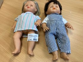 Diecast : Timmy & Tiny Tears dolls unboxed and goo