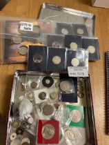 Collectables : Coins tin of various inc vintage &