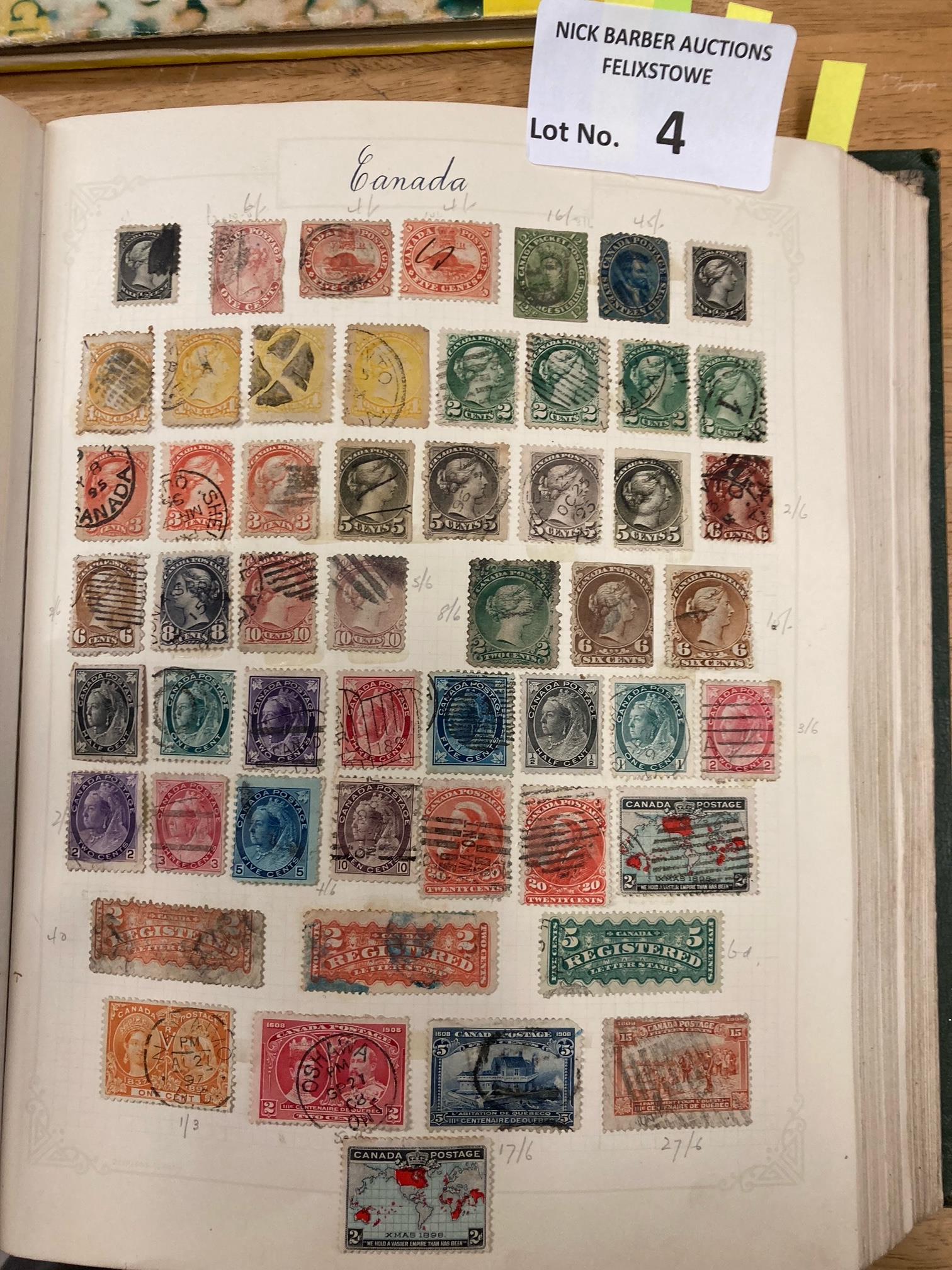 Stamps : Huge springback album with all world old - Image 5 of 10