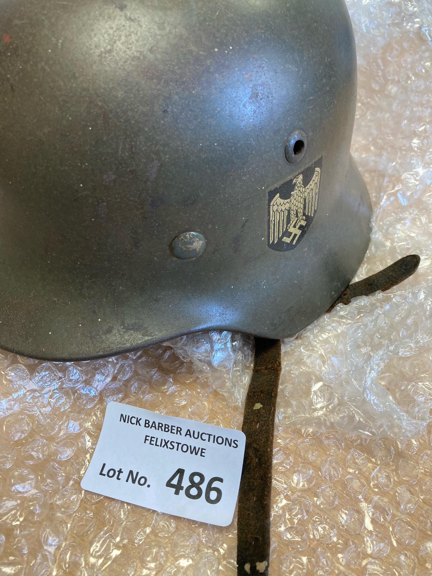 Collectables : Militaria - German steel helmet WWI - Image 2 of 4