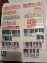 Stamps : JAPAN Two Stock books one has Defs from