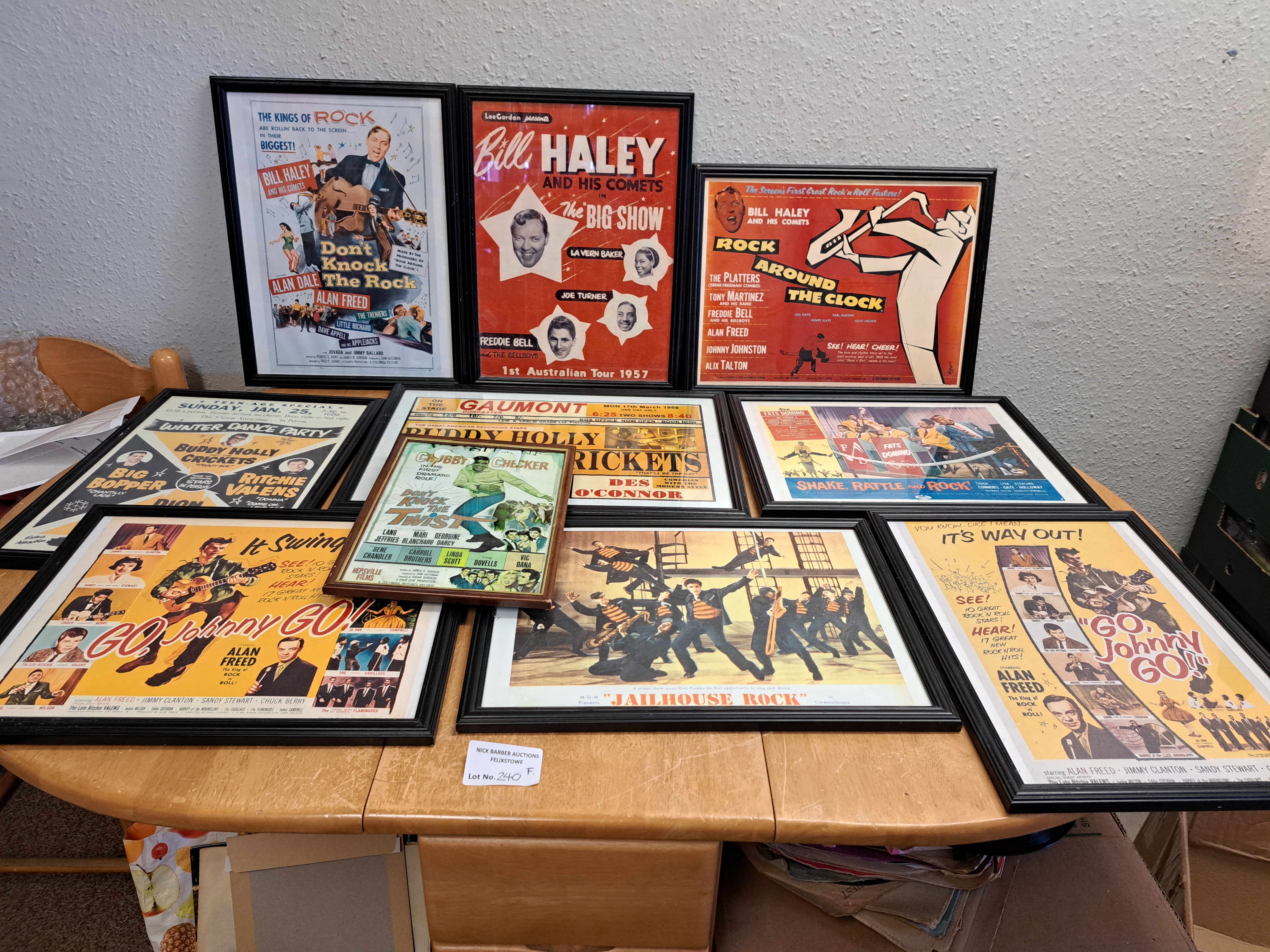 Records : Framed repro posters in Haley, Holly , E