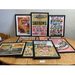 Records : Framed repro posters 1950s/60s posters i
