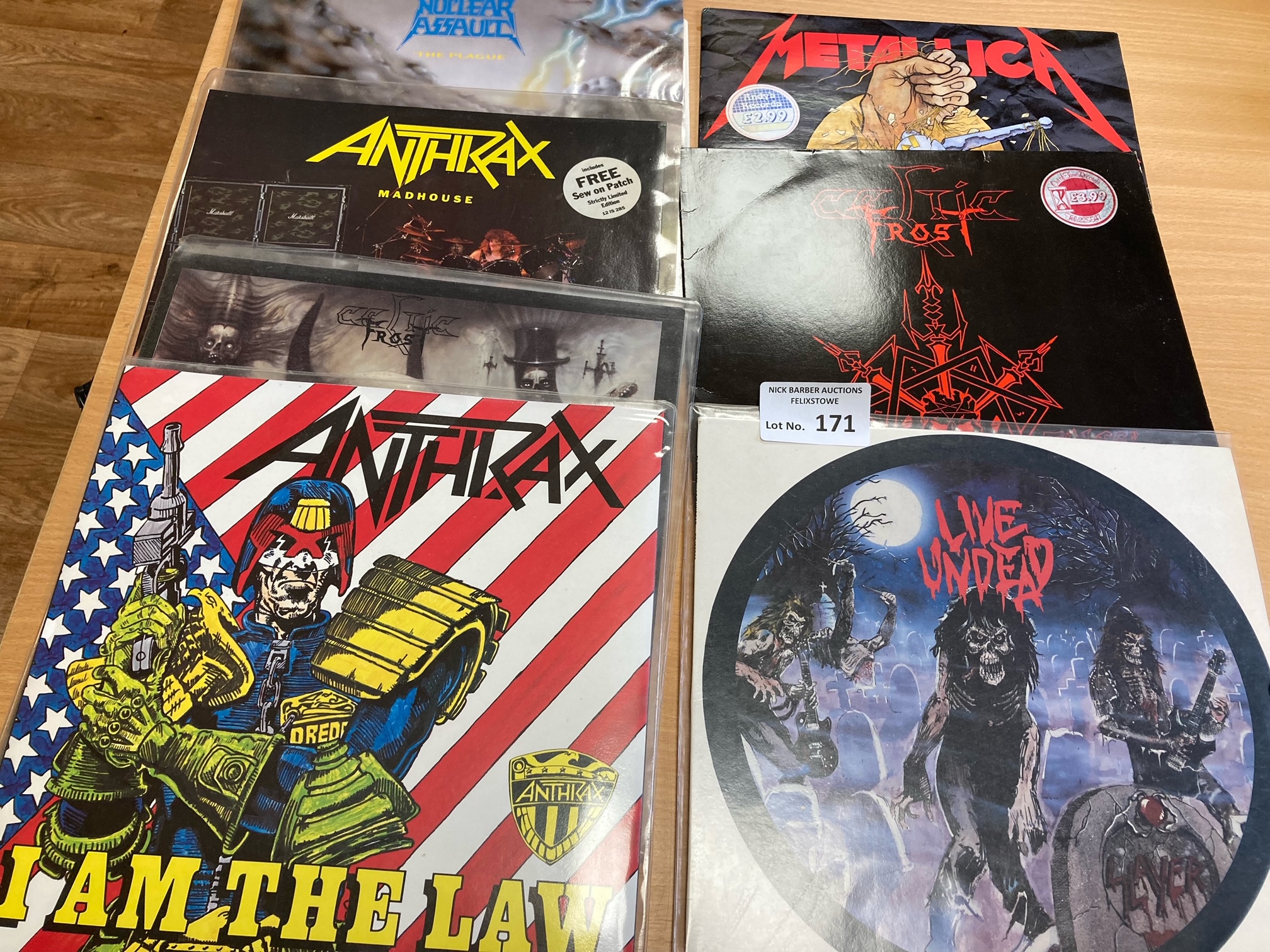 Records : Small selection of desirable Heavy Metal