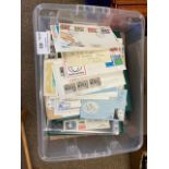 Stamps : Large box of FDCs GB loose & in albums