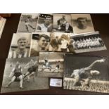 Football : Autographed original press photographs