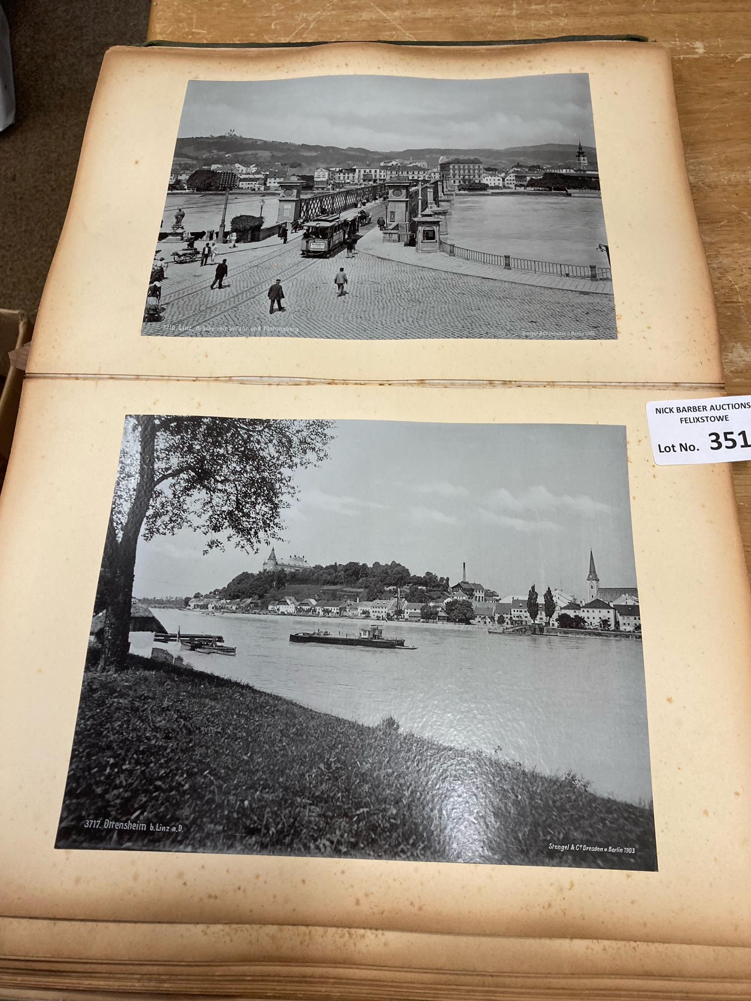 Postcards : Large Album of photographic prints pre