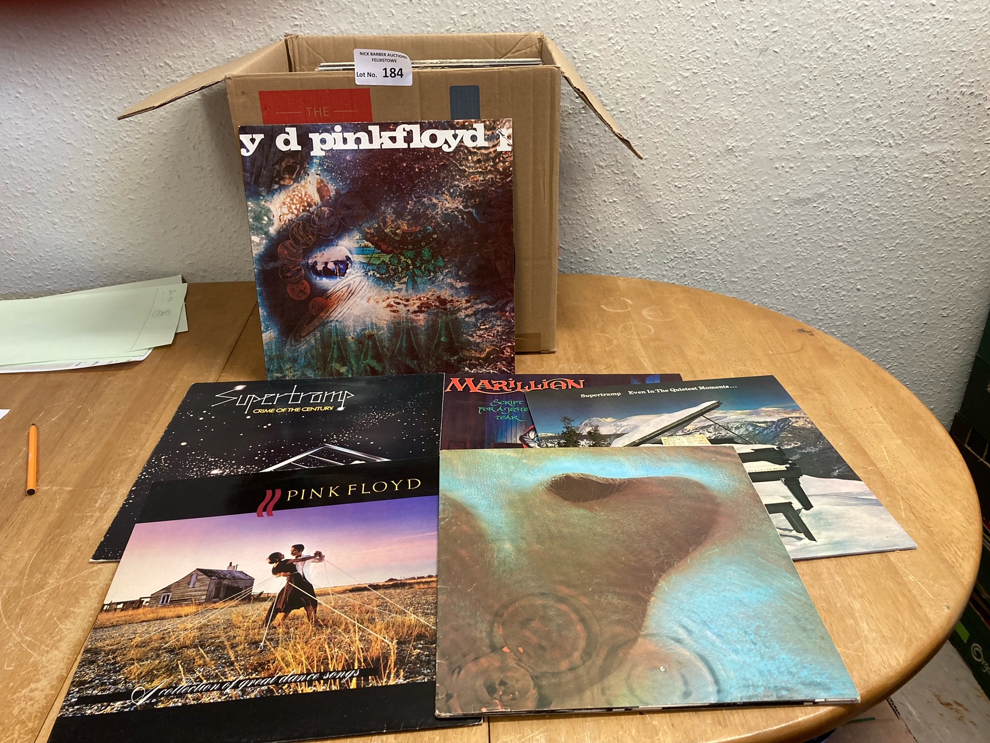 Records : 40+ Mainly rock albums inc Pink Floyd, S