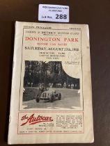 Motor Racing : Donington Park - Car Race meeting p