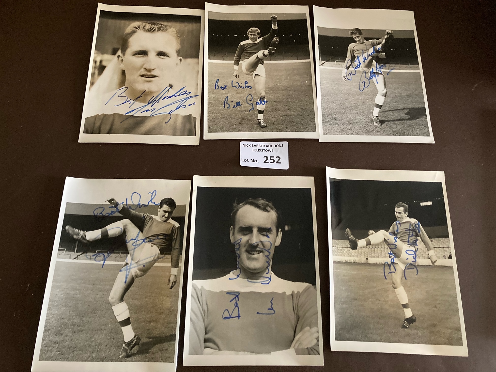 Football : MIDDLESBROUGH Autographed original press