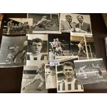 Football : WEST BROM Autographed original press ph