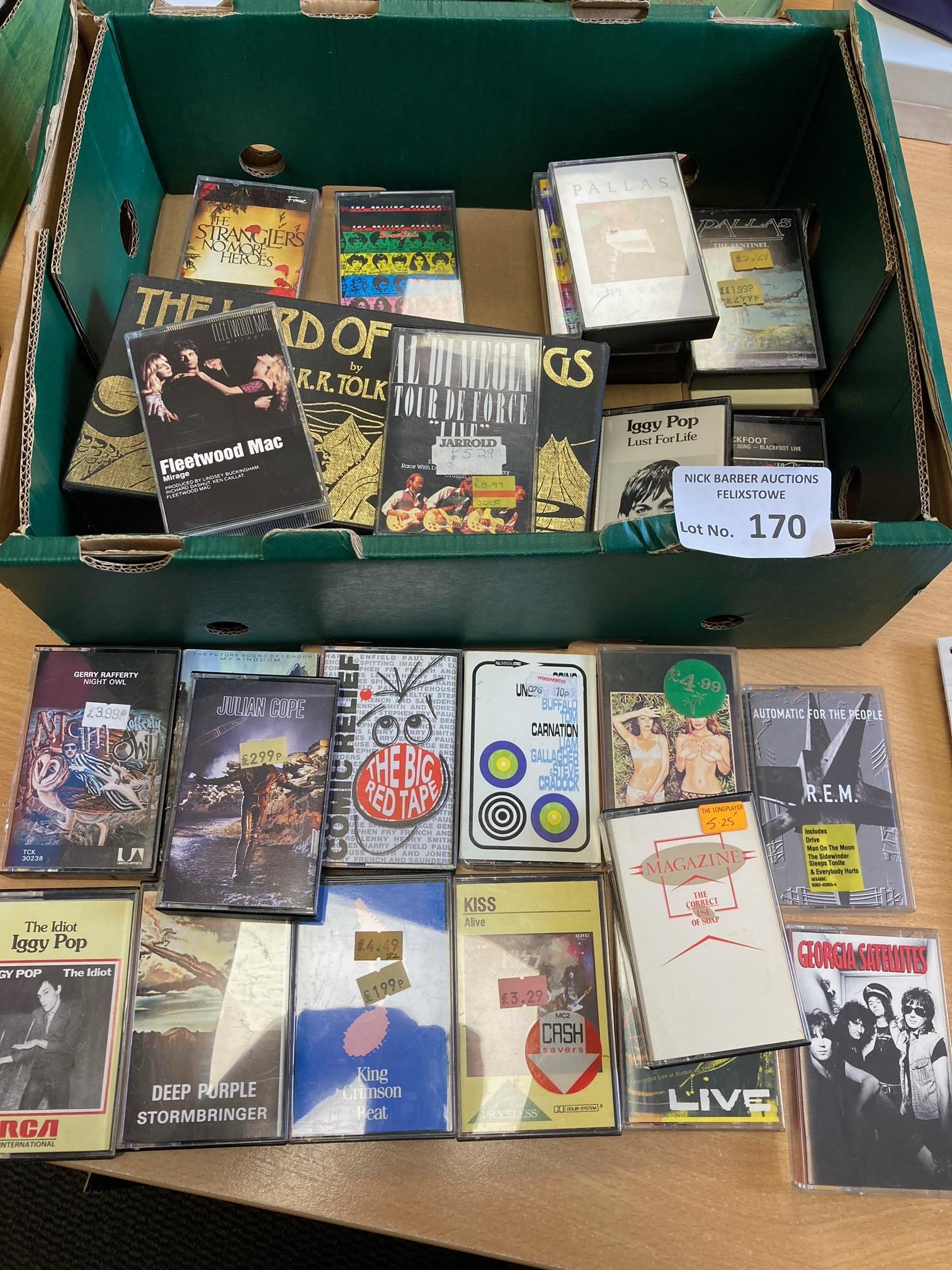 Cassettes : A small box of original cassettes good