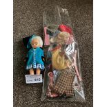 Dolls : Amanda Jane 1960s original doll with 2 pac