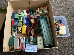 Diecast : Small box of various play worn inc Dinky