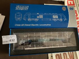 Diecast : Railway Dapol Class 68 Electric Loco box